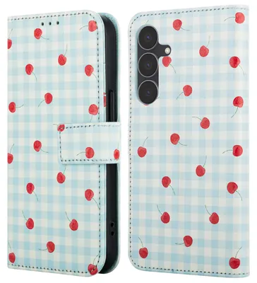 Obrázok produktu pre Knižnica imoshion Design pre Samsung Galaxy S25 FE – Cherry Check