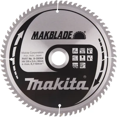 Produktbild von Makita B-09064 Makblade Sägeblatt 250x30 mm 72 Zähne