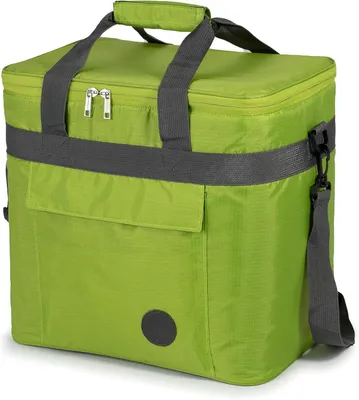 Produktbild von Thermotas faltbar, 25 Liter, grün, für Lebensmitteltransport