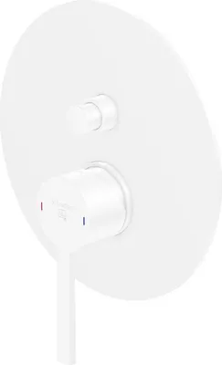 Immagine prodotto di Steinberg Série 260 Mélangeur bain/douche, Set de finition, encastré, 2 consommateurs, rond, 26021033W, 26021033W
