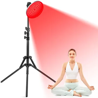 Productafbeelding van Infrarood lamp 660nm met 120 LED en timer statief