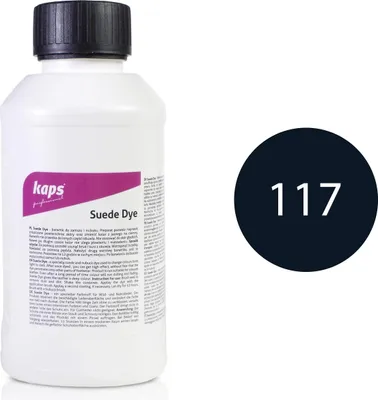 Produktbild von Spezialfärbemittel für Wildleder und Nubuk - Kaps Suede Dye 500 ml - Marineblau