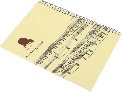 Zdjęcie produktu dla Gelbes Notenbuch A4, 50 Seiten, Musiknotation