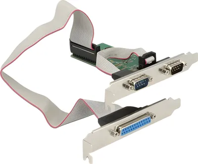 Immagine prodotto di DELOCK PCI Expr Card 2x D-Sub9 + 1x D-Sub25