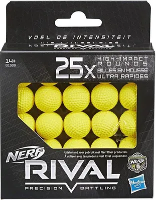 Immagine prodotto di Hasbro Nerf Rival 25 palle di schiuma B1589