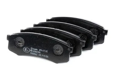 Image de Jeu de garnitures de frein Brembo, frein à disque essieu arrière P 83 024