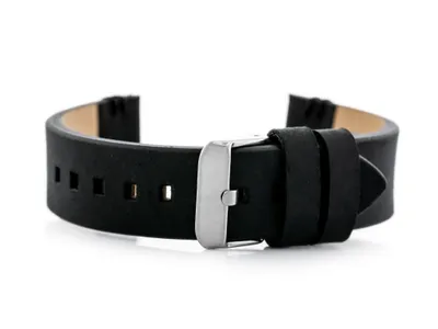 Produktbild von Ledergürtel für die Uhr W110 - Schwarz - 20 mm
