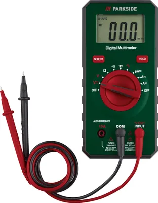 Produktbild von Parkside Multimeter Digital Messgerät PDAM 300 B1 Auto-Range AC/DC Stromprüfer