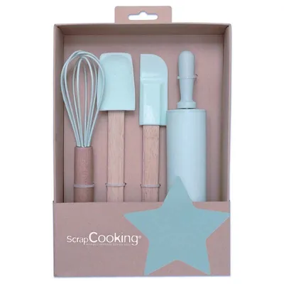Produktbild von 4-teiliges Backutensilien-Set für Kinder