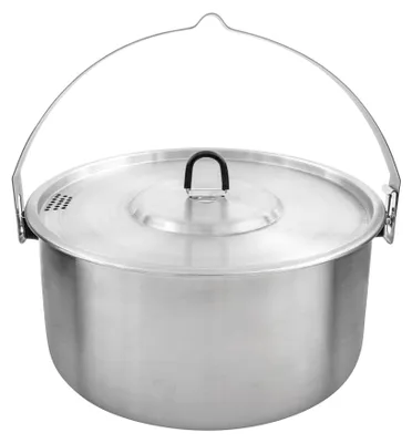 Zdjęcie produktu dla Tatonka Kettle II 4,0 l - Garnek kempingowy unisex 4,0 l z wytrzymałej stali nierdzewnej