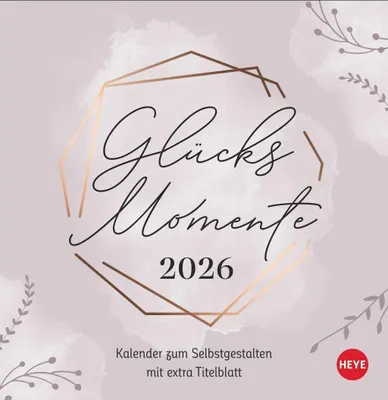 Produktbild von Kreativkalender zum Aufstellen Glücksmomente 2026