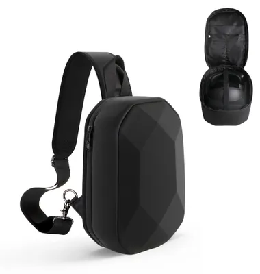 Image de Sac de transport pour casque de réalité virtuelle, avec protection et plusieurs compartiments