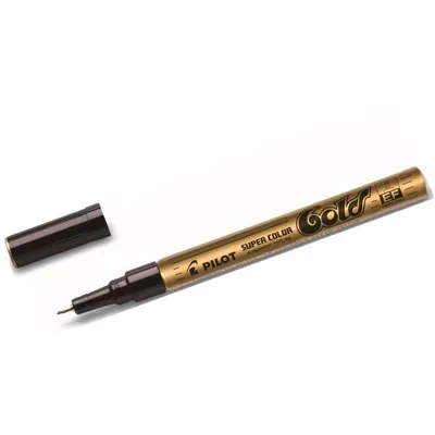 Immagine prodotto di PILOT 087967 Permanent-Marker SUPER COLOR extra feine Spitze gold
