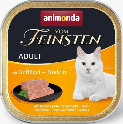 Image de Animonda Vom Feinsten Adult avec volaille & pâtes 100gx32