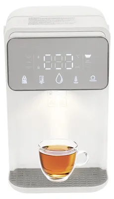 Produktbild von Heißwasserspender Sofort Heißwasser Spender 3.5 Liter Weiß Wasserspender mit Anzeige für kochendes Wasser, Kaffee