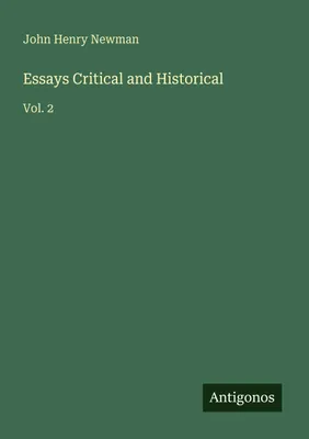Produktbild von Essays Critical and Historical