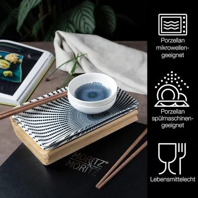 Produktbild von Japanische Melamin-Sushi-Gerichte - Qualitätssushi-Set