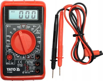 Produktbild von Professionelles Spannungsmessgerät 0-500V LCD, Signalgenerator, Data Hold 5Vpp
