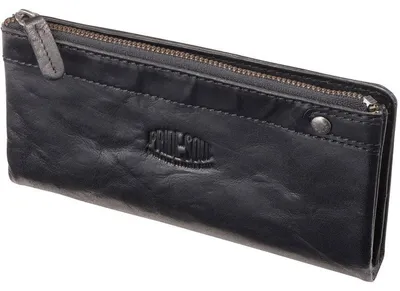 Produktbild von Damengeldbörse Hypnotise 18,5x10x2cm Leder schwarz