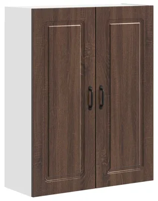 Zdjęcie produktu dla vidaXL Front do zmywarki Kalmar, brązowy, imitacja dębu, 80 x 31 x 100 cm