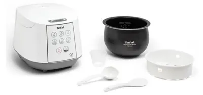 Produktbild von 1,8 l 750 w weißer reiskocher Tefal RK7321F1