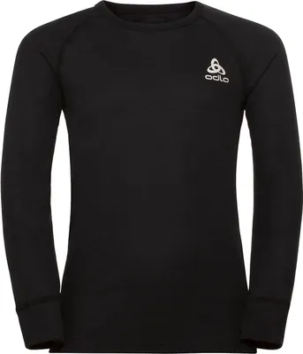 Produktbild von ODLO BL TOP Crew neck l/s ACTIVE WARM ECO KID SCHWARZ 140