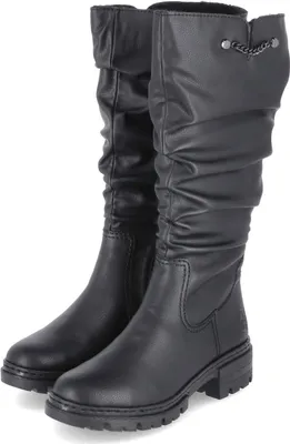 Produktbild von Rieker Damen Winterstiefel Schwarz Kunstleder Größe: 37