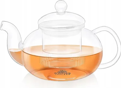 Produktbild von Tee- und Kräuterbrühkanne 620 ml Wilmax Thermoglas