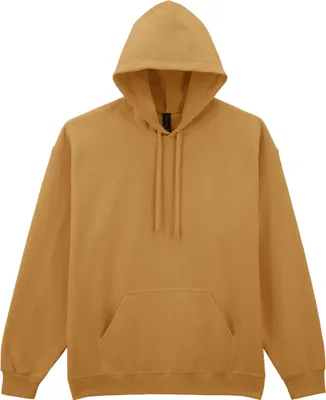 Productafbeelding van Gildan - "Softstyle" hoodie, mediumgewicht, uni, voor heren/dames, model BC5193 (maat M) (mosterdgeel)