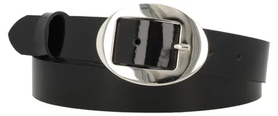 Zdjęcie produktu dla Pasek damski, model 58-2087, rozmiar 90, kolor czarny