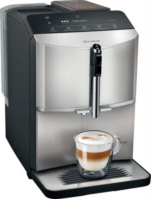 Produktbild von Siemens SDA Kaffeevollautomat TF303E07 inix si-met