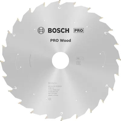 Produktbild von PRO Wood cordless Kreissägeblatt, 210 x 1,7 x 30 mm, Z24