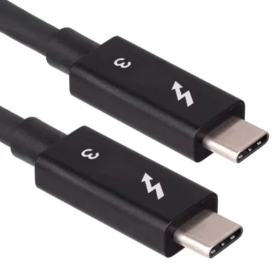 Produktbild von AKYGA Kabel USB AK-USB-33 USB type C Thunderbolt 3 (m) / USB type C Thunderbolt 3 (m) ver. 3.1 0.5m