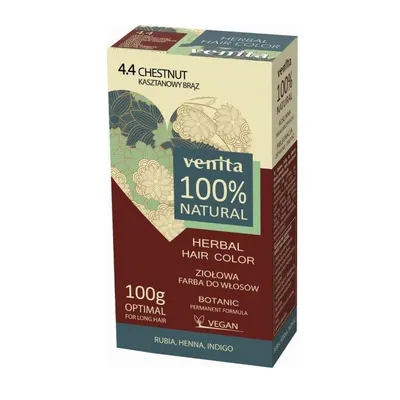 Produktbild von Herbal Hair Color pflanzliche Haarfarbe 4.4 Kastanienbraun 100g