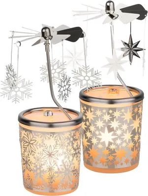 Produktbild von Sfeervolle Windlichter-Set mit Teelicht, 2er-Pack, Dekoration