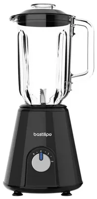 Obrázok produktu pre Bastilipo 8437000862666, Stolný mixér, 1,5 L, Pulzný spínač, 800 W, Čierna