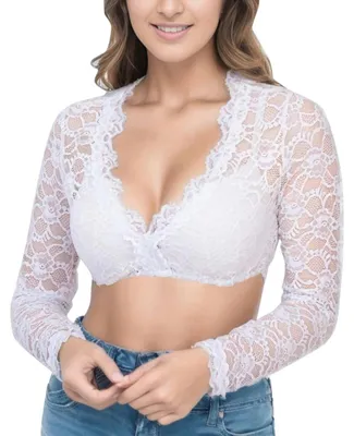 Zdjęcie produktu dla Tradycyjna biała bluzka w stylu Dirndl dla kobiet