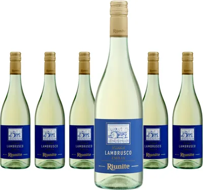 Produktbild von 6 x Cantine Riunite Lambrusco Emilia Bianco IGT
