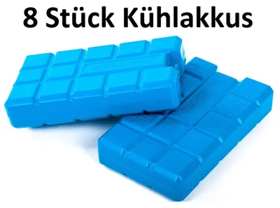 Produktbild von Conna Bride Kühlakkus 8 x 200ml Kühlelemente Kühlbox Icepack Eisbox Kühlkissen