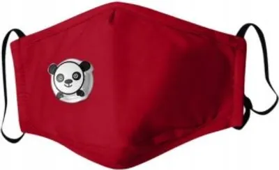 Obrázek produktu pro PRO DĚTI Maska PANDA RED + 3x filtr PM 2,5