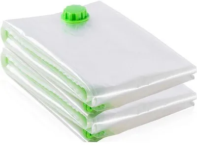 Immagine prodotto di Set di sacchetti per aspirapolvere grandi, 6 pezzi, compressi, 80x60 cm, sacchetti per aspirapolvere per vestiti e biancheria da letto - Sacchetti di conservazione per aspirapolvere salvaspazio