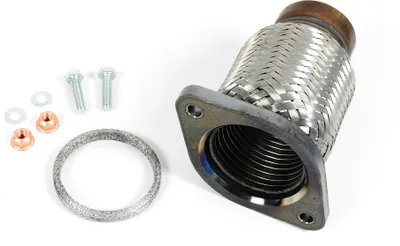 Immagine prodotto di Tubo flessibile del convertitore catalitico incl. set di guarnizioni 60 x145 mm per BMW Serie 1 E81 E88 Serie 3 E90-E93