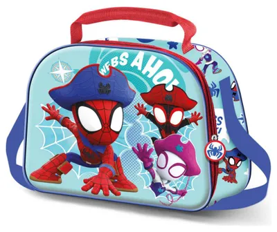 Produktbild von Karactermania Spiderman 3d Pirates 20x26x10 Cm Lunchtasche Blau Kinder Blau One Size