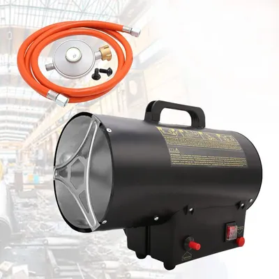 Produktbild von TolleTour 10KW Gasheizgebläse Gasheizer für Gasflasche Gasdruckregler Bauheizer 700mbar Gasheizgerät Heizkanone