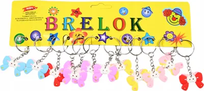Zdjęcie produktu dla Brelok Do Kluczy Motylki Zawieszka Do Plecaka Prezent Dla Dzieci 12Szt
