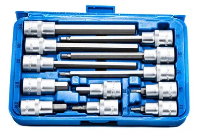 Immagine prodotto di SATRA CHIAVI DI RITORNO HEX LUNGHE 1/2" 12 pz.