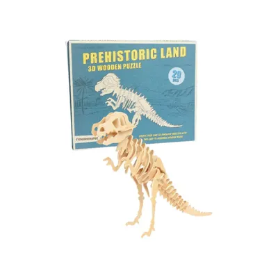 Produktbild von Rex London - 3D-Holzpuzzle „Tyrannosaurus“ (29 Teile)