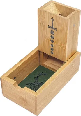 Immagine prodotto di Contenitore per dadi da tavolo - Scatola per dadi - Perfetto per i giochi con i dadi