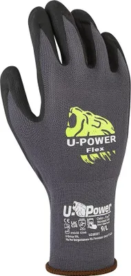 Produktbild von U-Power Flex Arbeitshandschuhe Sicherheits-Nylon-Touchscreen Schwarz 11/XXL