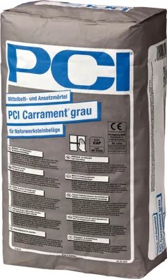 Zdjęcie produktu dla PCI Carrament® Szara zaprawa średniorozlewna i podsypkowa 25 kg